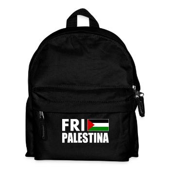 Fri palestina - Kinder Rucksack - Schwarz - Vorne