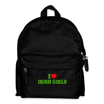 I love irish girls - Kinder Rucksack - Schwarz - Vorne