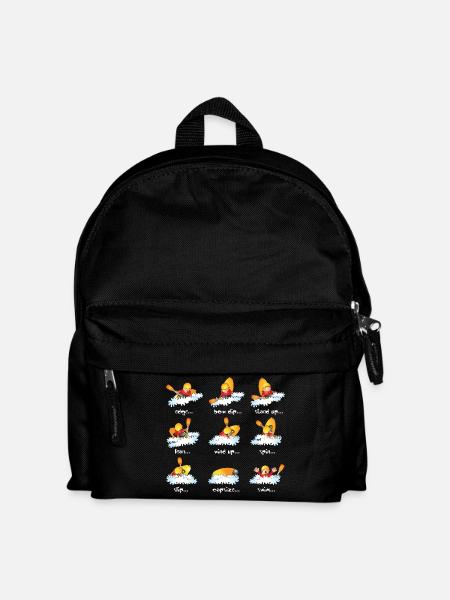92. Playboat fail - Kids' Backpack - black