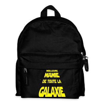 Meilleure mamie de la galaxie - Sac à dos Enfant - noir - Devant