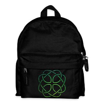 Celtic Knot - Kinder Rucksack - Schwarz - Vorne