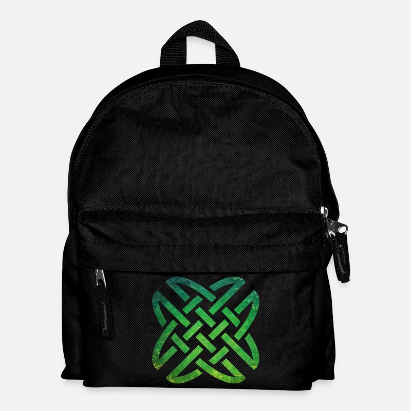 Celtic Knot - Kinder Rucksack - Schwarz