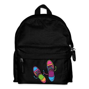 Hipster Shoes - Kids' Backpack - black - Front