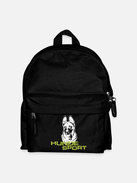 Hundesport - Kinder Rucksack - Schwarz