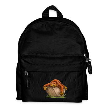 Chile out-Bär - Kinder Rucksack - Schwarz - Vorne