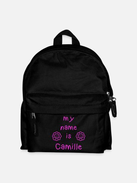 CAMILLE MY NAME IS - Kids' Backpack - black