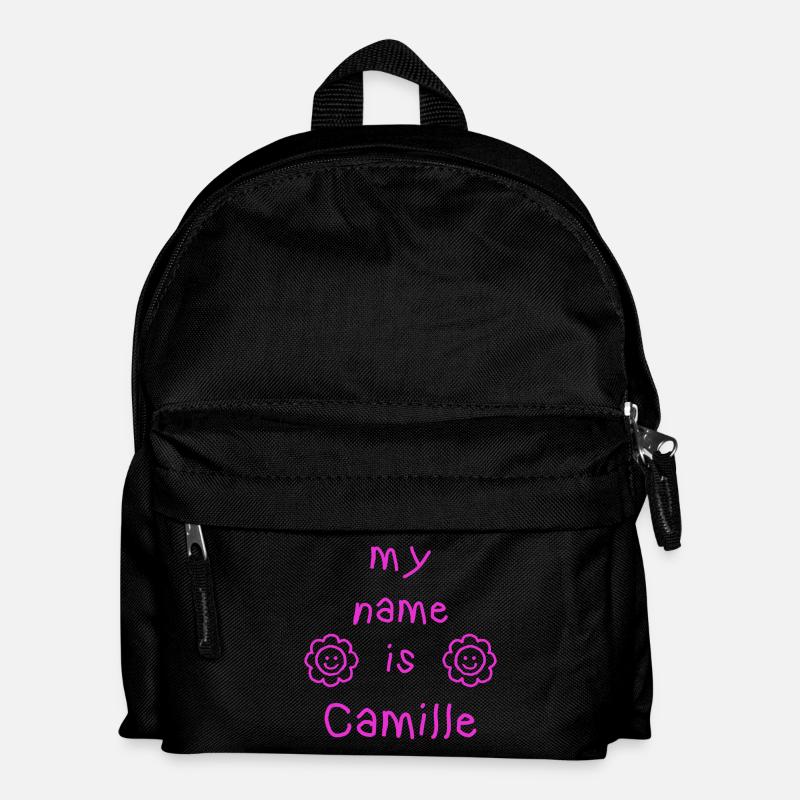 CAMILLE MY NAME IS - Kids' Backpack - black