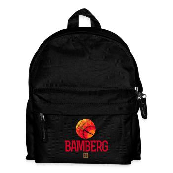 Bamberg LETS GOOOO - Kinder Rucksack - Schwarz - Vorne