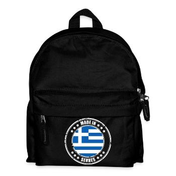 MADE IN SERRES - Sac à dos Enfant - noir - Devant