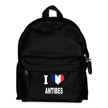 J'aime ANTIBES - Sac à dos Enfant - noir - Devant