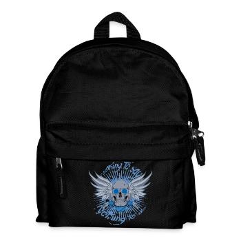 shirt,design,t-shirt - Kinder Rucksack - Schwarz - Vorne