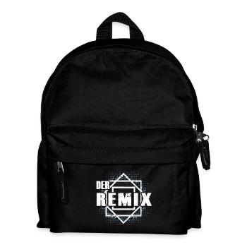 Der Remix Partnermotiv - Kinder Rucksack - Schwarz - Vorne