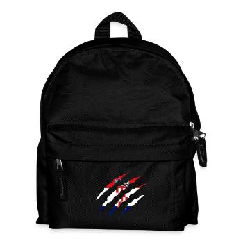 Claw Klaue Laender Kroatien png - Kinder Rucksack - Schwarz - Vorne