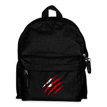 Claw Claw Laender Tonga png - Kids' Backpack - black - Front