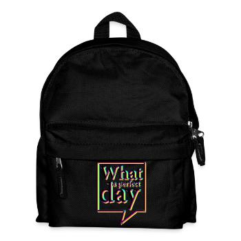 Perfect Day3 - Kids' Backpack - black - Front