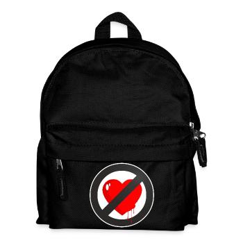 LIEBE NICHT VORHANDEN - Kinder Rucksack - Schwarz - Vorne