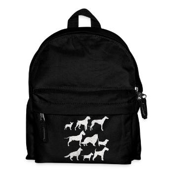 DOGS DOGS GIFT - Kids' Backpack - black - Front