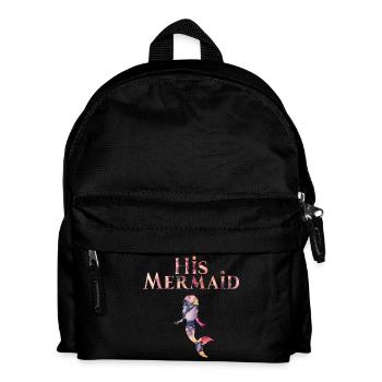 Sa sirène Partenaires T-shirt Amour cadeau - Sac à dos Enfant - noir - Devant