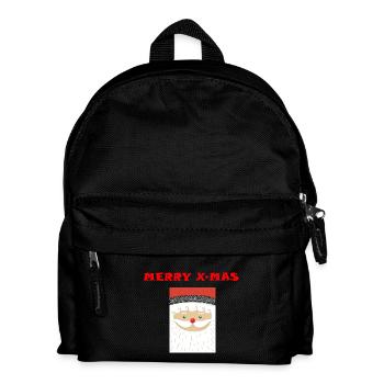 merry x mas with Nicholas - Kids' Backpack - black - Front