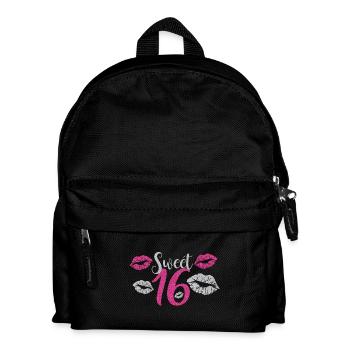 Sweet sixteen sixteenth - Kids' Backpack - black - Front