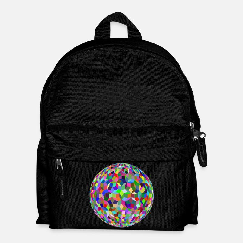 Disco ball - Kids' Backpack - black