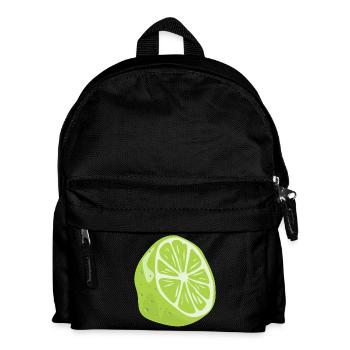 Lime Healthy Nutrition Delicious Gift - Kids' Backpack - black - Front