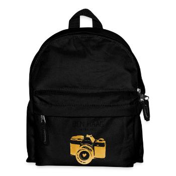 Kamera Den Haag Niederlande - Kinder Rucksack - Schwarz - Vorne