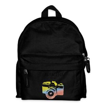 Colombia, Cartagena - Kids' Backpack - black - Front
