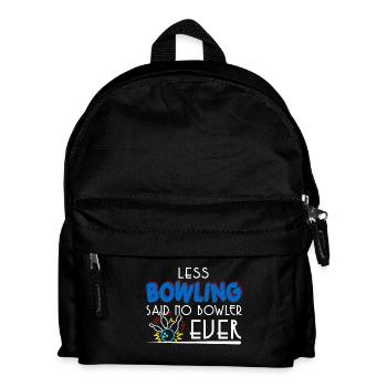 Bowlingliebhaber für immer und ewig! - Kinder Rucksack - Schwarz - Vorne