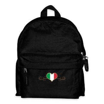 Gold Love Land Roots Italy - Kids' Backpack - black - Front