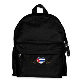 Gold Love Land Roots Cuba - Kids' Backpack - black - Front