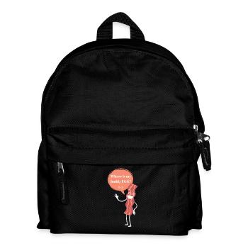 Bacon / EGG / Design / Baconstripes - Kids' Backpack - black - Front