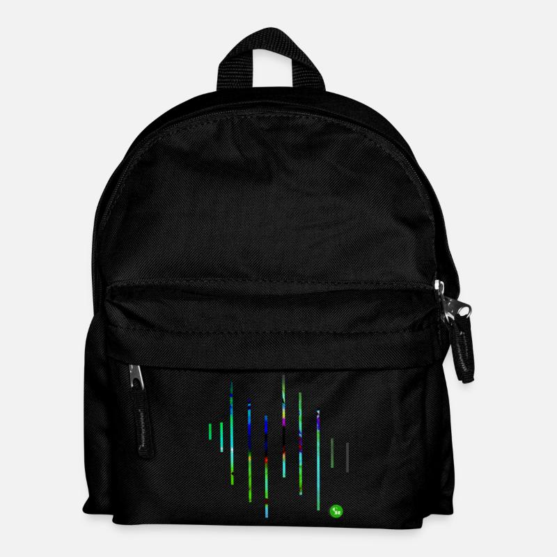 Geometric art - Kids' Backpack - black