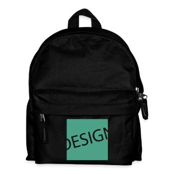 design - Kids' Backpack - black - Front