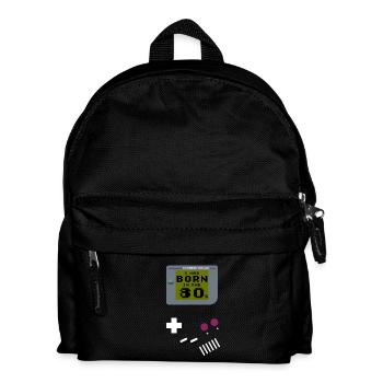 Je suis né dans les années 80 - Sac à dos Enfant - noir - Devant