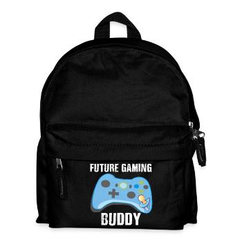 Cute Future Gaming Buddy Baby Gamer Parents - Kinder Rucksack - Schwarz - Vorne