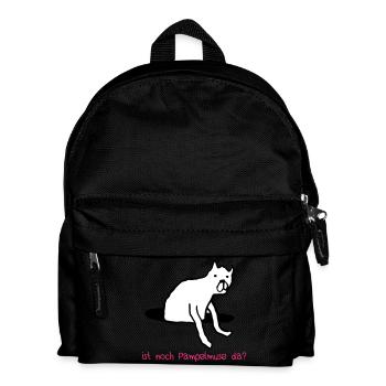 Ist noch Pampelmuse da? - Kinder Rucksack - Schwarz - Vorne