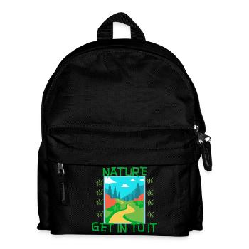 NATURE - Entrez dedans - Sac à dos Enfant - noir - Devant
