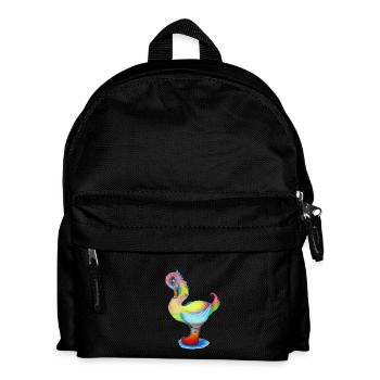 Snozzleberryswan's new boots - Kids' Backpack - black - Front