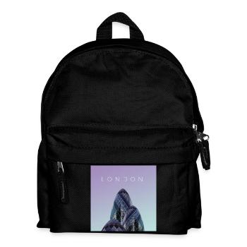 London poster - Kids' Backpack - black - Front