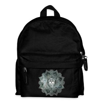Mandala Skull - Kinder Rucksack - Schwarz - Vorne