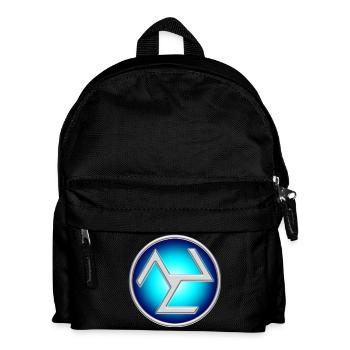 Antahkarana Symbol Yoga Reiki Meditation Zen Om 3D - Kids' Backpack - black - Front