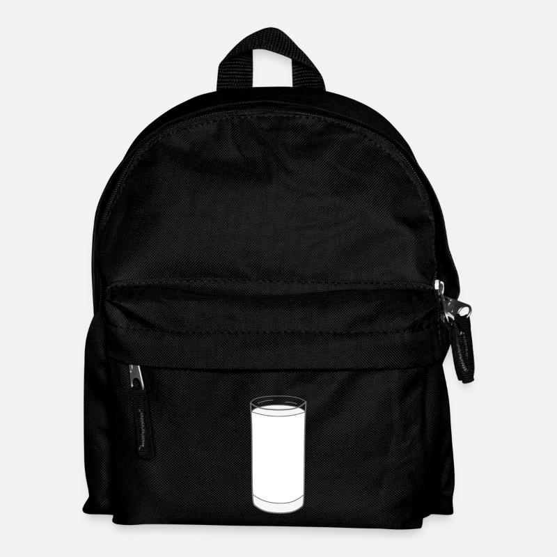 Milch - Kinder Rucksack - Schwarz