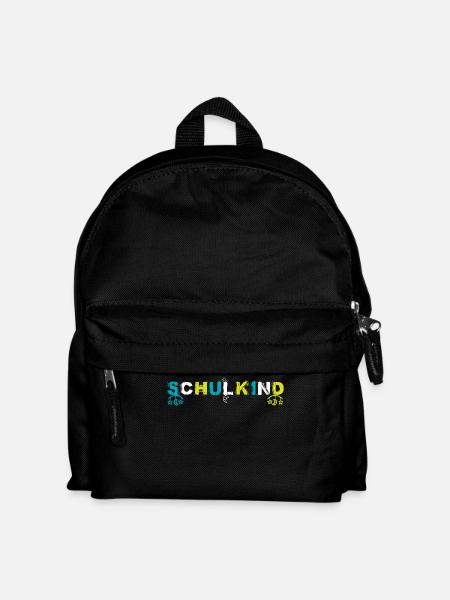 Kita Abgänger Schulkind Einschulung Kindergarten - Kinder Rucksack - Schwarz