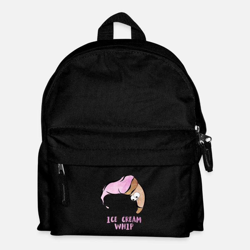 Fouet à la crème glacée - Sac à dos Enfant - noir