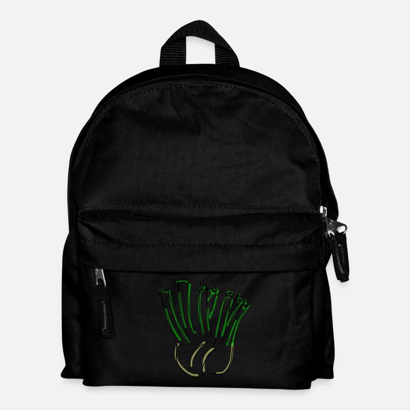 Fenchel - Kinder Rucksack - Schwarz