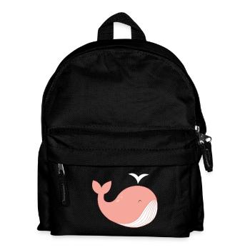 Whale nicht! - Kinder Rucksack - Schwarz - Vorne