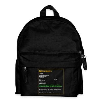 Legendärer Bester Freund Kumpel Legendär Held PC - Kinder Rucksack - Schwarz - Vorne