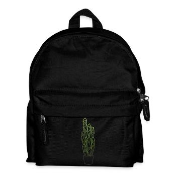 cactus - Kids' Backpack - black - Front