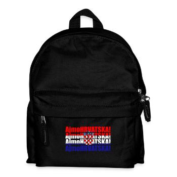 Hrvatska - Kids' Backpack - black - Front